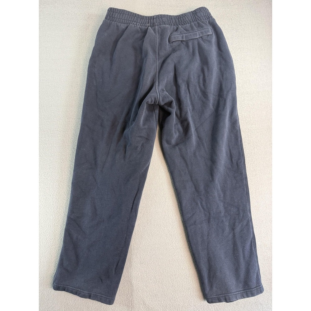 Y2k Nike Sweatpants Mens L Blue Fleece Elastic Waist Relaxed Casual Athletic